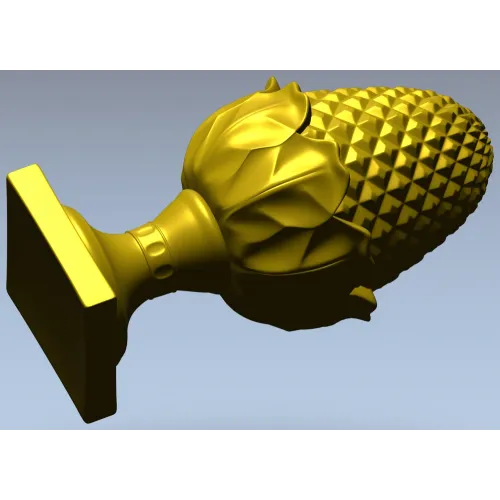Acorn Petal Finial STL Model