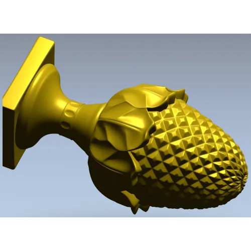 Acorn Petal Finial STL Model