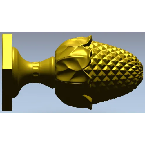 Acorn Petal Finial STL Model