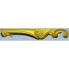 Rococo Acanthus Arm STL for CNC Router