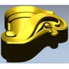 Regal Scroll Corbel - STL 3D model for CNC carving
