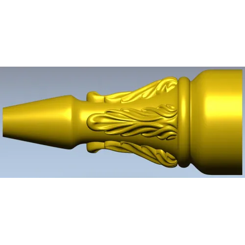 Florentine Acanthus Finial - ornamental baluster STL 3D model for CNC