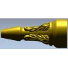 Florentine Acanthus Finial - ornamental baluster STL 3D model for CNC