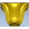 Мебельная ножка в стиле барокко - 3D модель STL для ЧПУ