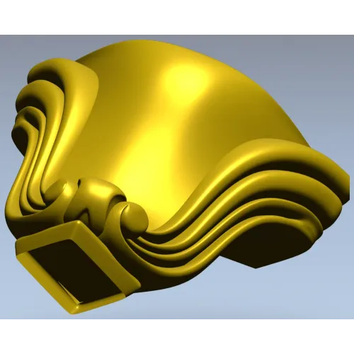 Мебельная ножка в стиле барокко - 3D модель STL для ЧПУ
