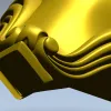 Мебельная ножка в стиле барокко - 3D модель STL для ЧПУ