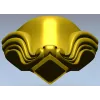 Мебельная ножка в стиле барокко - 3D модель STL для ЧПУ
