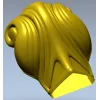 Волютный лист - 3D модель ножки в формате STL для ЧПУ