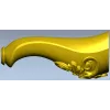 Мебельная ножка в стиле рокайль - 3D модель STL для ЧПУ