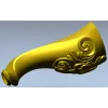 Мебельная ножка в стиле рокайль - 3D модель STL для ЧПУ