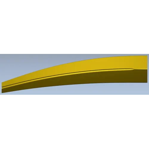 Балясина с плавной фаской - 3D модель STL для ЧПУ