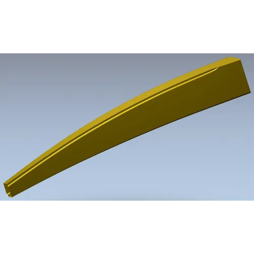 Балясина с плавной фаской - 3D модель STL для ЧПУ