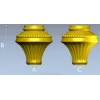 Балясина "Валенсия" - 3D модель STL для ЧПУ