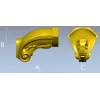 Декоративная ножка "Лира" - 3D модель STL для ЧПУ