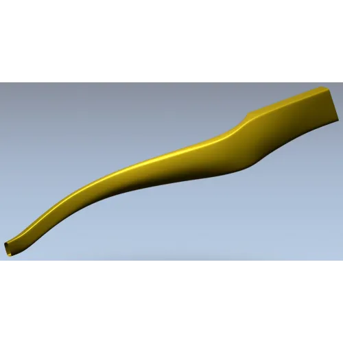 Элегантная ножка Волна - 3D модель stl для ЧПУ
