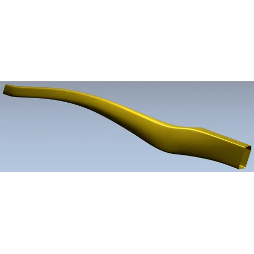 Элегантная ножка Волна - 3D модель stl для ЧПУ
