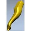 Балясина-ножка Кабриоль - 3D модель STL для ЧПУ