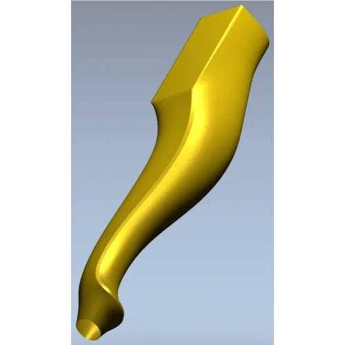 Балясина-ножка Кабриоль - 3D модель STL для ЧПУ
