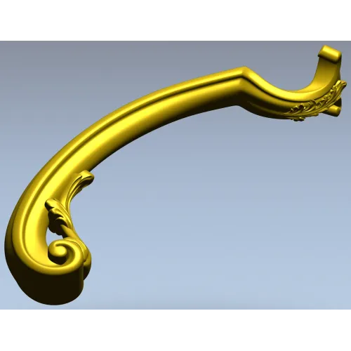 Волютная мебельная ножка - 3D модель STL для ЧПУ