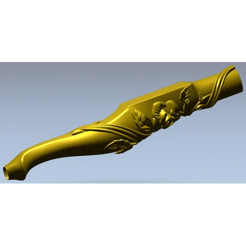 Carved Floral Baluster STL