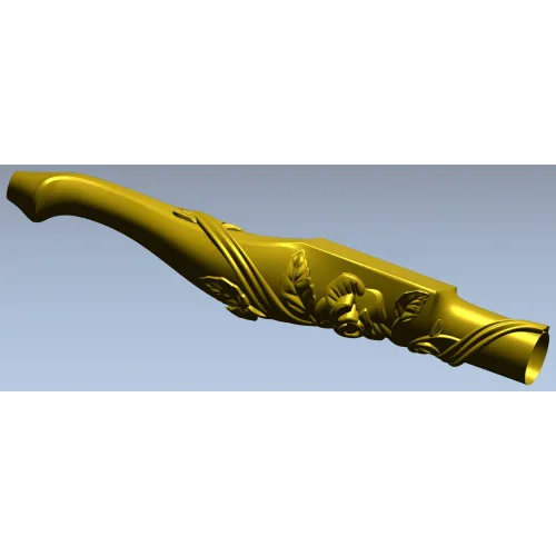 Carved Floral Baluster STL