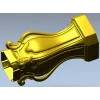 Балясина Лира - декоративная 3D модель STL для ЧПУ