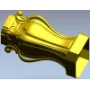 Балясина Лира - декоративная 3D модель STL для ЧПУ