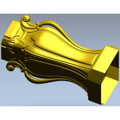 Балясина Лира - декоративная 3D модель STL для ЧПУ