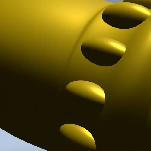 Балясина классическая - 3D модель STL для ЧПУ