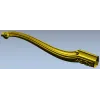 Carved Cabriole Furniture Leg STL for CNC