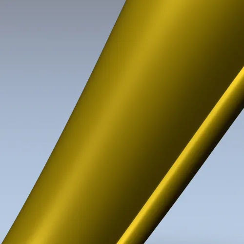 Elegant cabriole furniture leg - STL 3D model for CNC carving