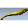 Roseline Curved Leg - STL 3D Model for CNC