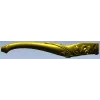 Roseline Curved Leg - STL 3D Model for CNC