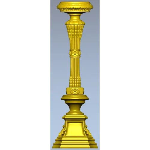 Классическая балясина STL для ЧПУ - детализированная 3D модель