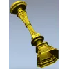 Классическая балясина STL для ЧПУ - детализированная 3D модель