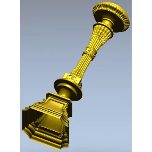 Классическая балясина STL для ЧПУ - детализированная 3D модель