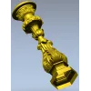 Балясина "Флорентийская капля" - 3D модель STL для ЧПУ