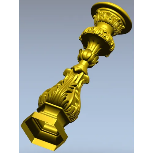 Балясина "Флорентийская капля" - 3D модель STL для ЧПУ