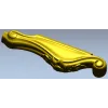 Рокайльная мебельная ножка - 3D модель в формате STL для ЧПУ