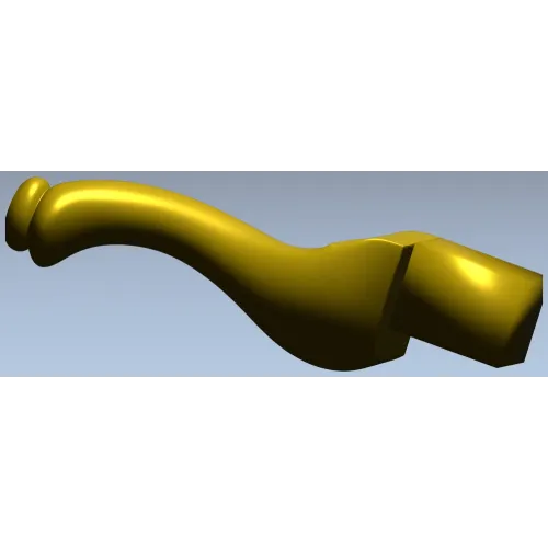 Мебельная ножка "Лира" - 3D модель STL для ЧПУ