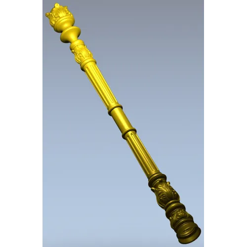 Regal Acanthus Baluster STL 3D model for CNC milling