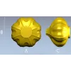 Навершие "Цветок-луковица" - 3D модель STL для ЧПУ