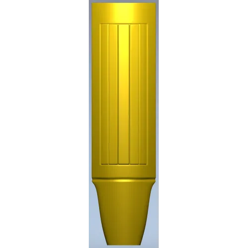 Fluted baluster STL 3D model for CNC milling