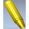 Fluted baluster STL 3D model for CNC milling