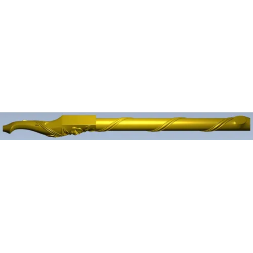 Балясина резная с витым стволом - 3D модель STL для ЧПУ