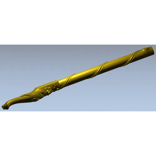 Балясина резная с витым стволом - 3D модель STL для ЧПУ