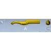 Floral Serpentine Baluster - STL 3D model for CNC wood carving