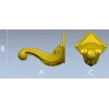 Версальская консоль - 3D модель STL для ЧПУ