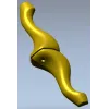 Балясина "Лиана" - 3D модель STL для ЧПУ