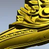 Балясина "Крылатый Лев" - 3D модель в формате STL для ЧПУ